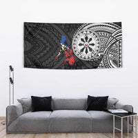 Philippines Strong Tapestry Filipino Map Polynesian Tattoo - Wonder Print Shop