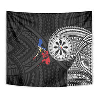 Philippines Strong Tapestry Filipino Map Polynesian Tattoo - Wonder Print Shop