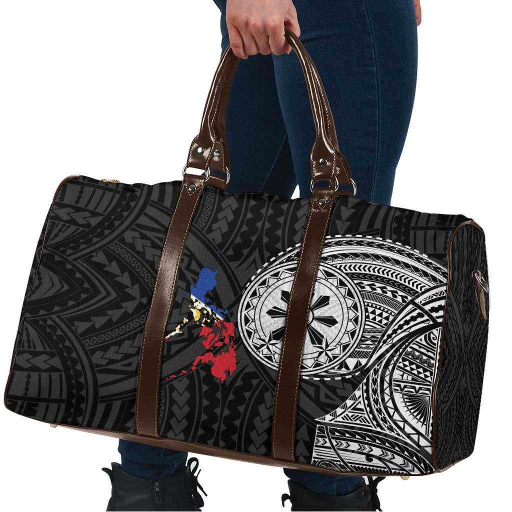 Philippines Strong Travel Bag Filipino Map Polynesian Tattoo - Wonder Print Shop