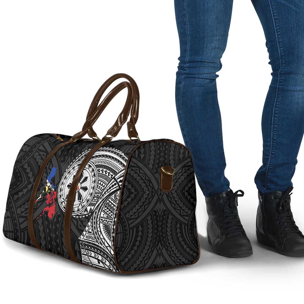 Philippines Strong Travel Bag Filipino Map Polynesian Tattoo - Wonder Print Shop