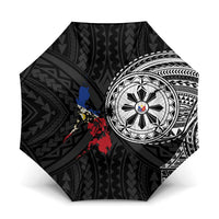 Philippines Strong Umbrella Filipino Map Polynesian Tattoo - Wonder Print Shop