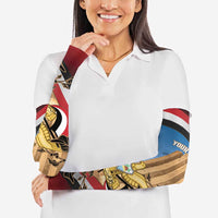 Personalised Yemen Independence Day Arm Sleeves Awwam Temple With Coat Of Arms Proud - Wonder Print Shop