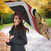 Personalised Yemen Independence Day Umbrella Awwam Temple With Coat Of Arms Proud - Wonder Print Shop