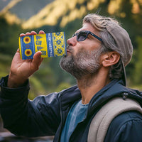 Personalised Ukraine Christmas 4 in 1 Can Cooler Tumbler Tryzub With Map Folk Pattern - Wonder Print Shop