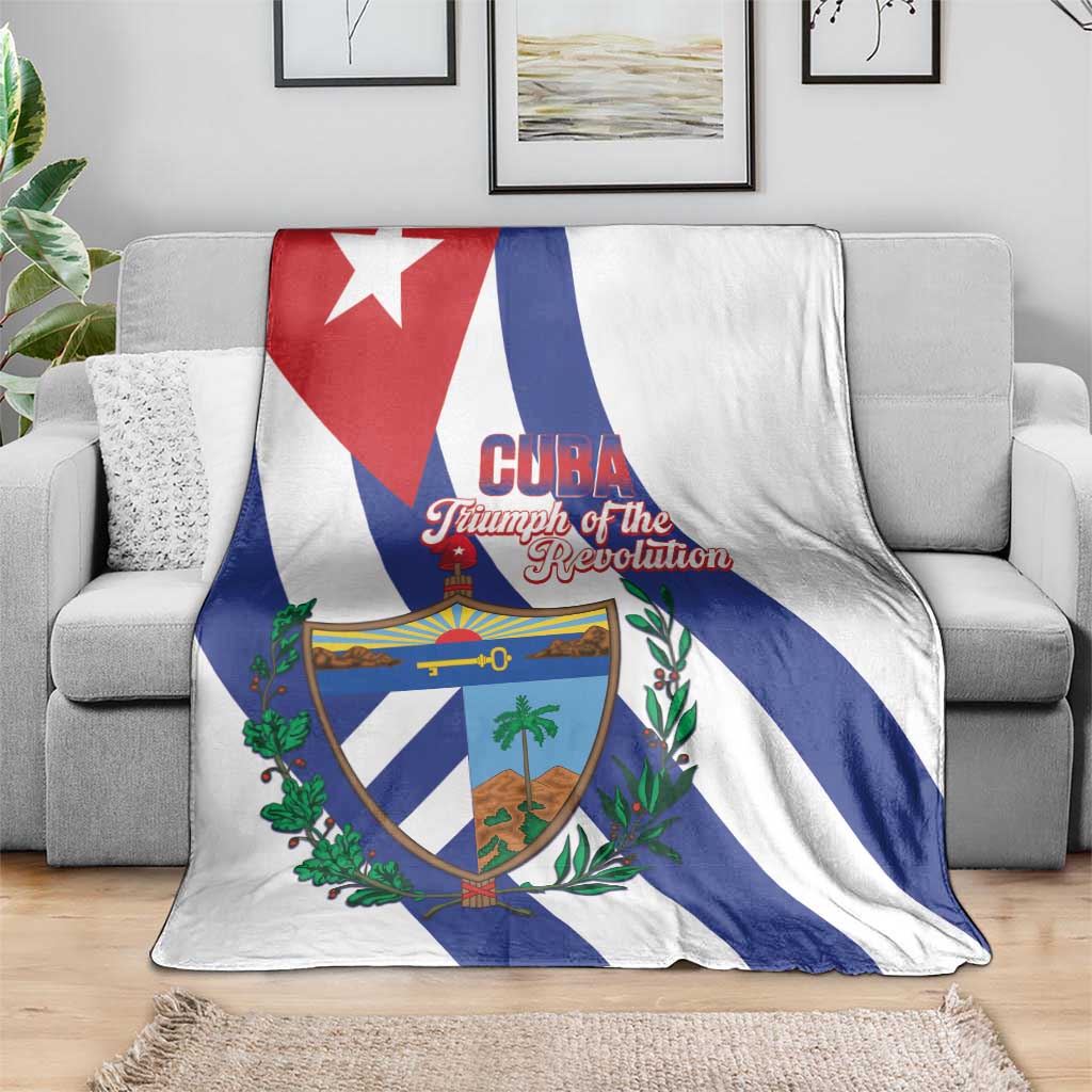 Cuba Liberation Day Blanket Triumph Of The Revolution