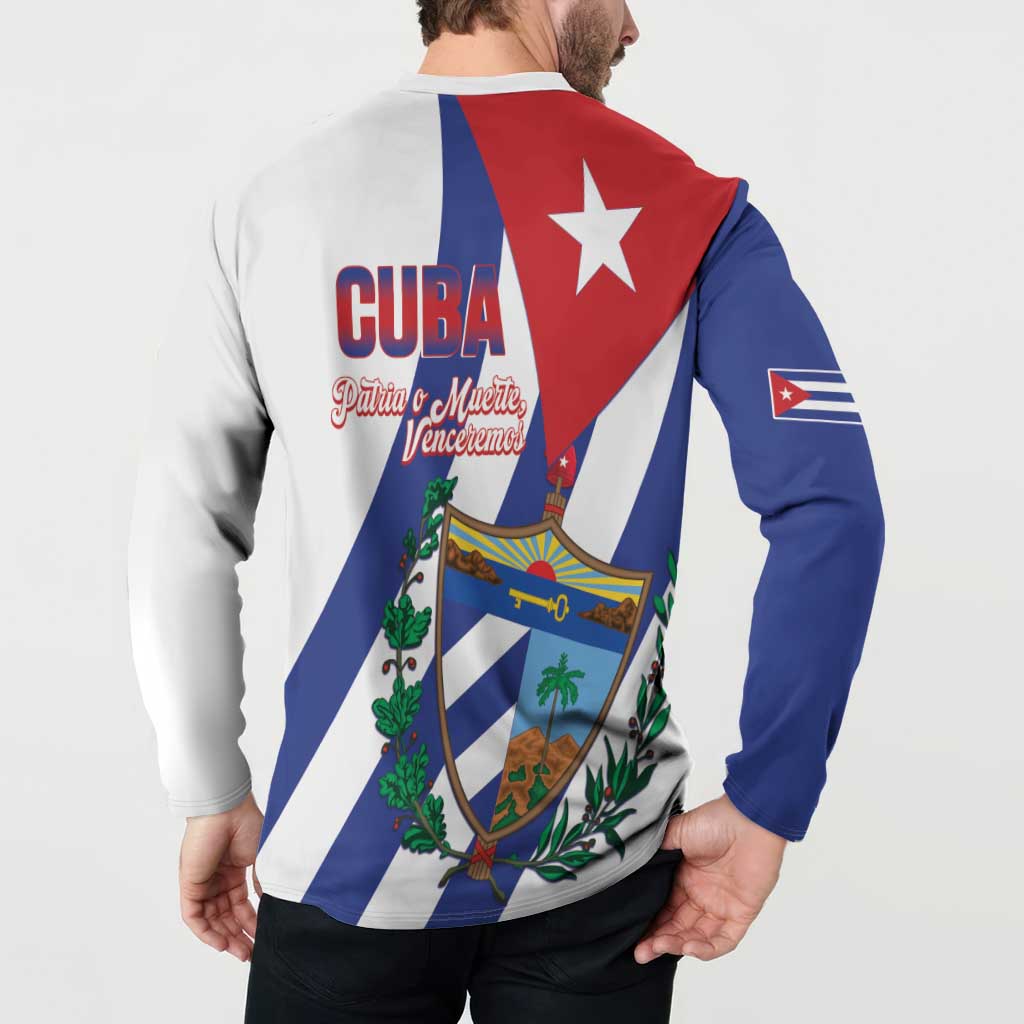 Cuba Liberation Day Button Sweatshirt Triumph Of The Revolution - Wonder Print Shop