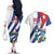Cuba Liberation Day Couples Matching Off The Shoulder Long Sleeve Dress and Hawaiian Shirt Triumph Of The Revolution - Wonder Print Shop