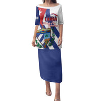 Cuba Liberation Day Family Matching Puletasi and Hawaiian Shirt Triumph Of The Revolution - Wonder Print Shop