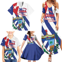Cuba Liberation Day Family Matching Summer Maxi Dress and Hawaiian Shirt Triumph Of The Revolution - Wonder Print Shop