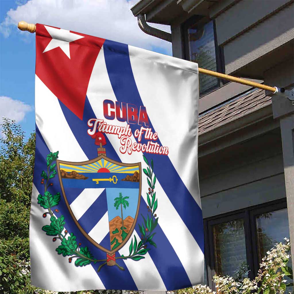 Cuba Liberation Day Garden Flag Triumph Of The Revolution - Wonder Print Shop
