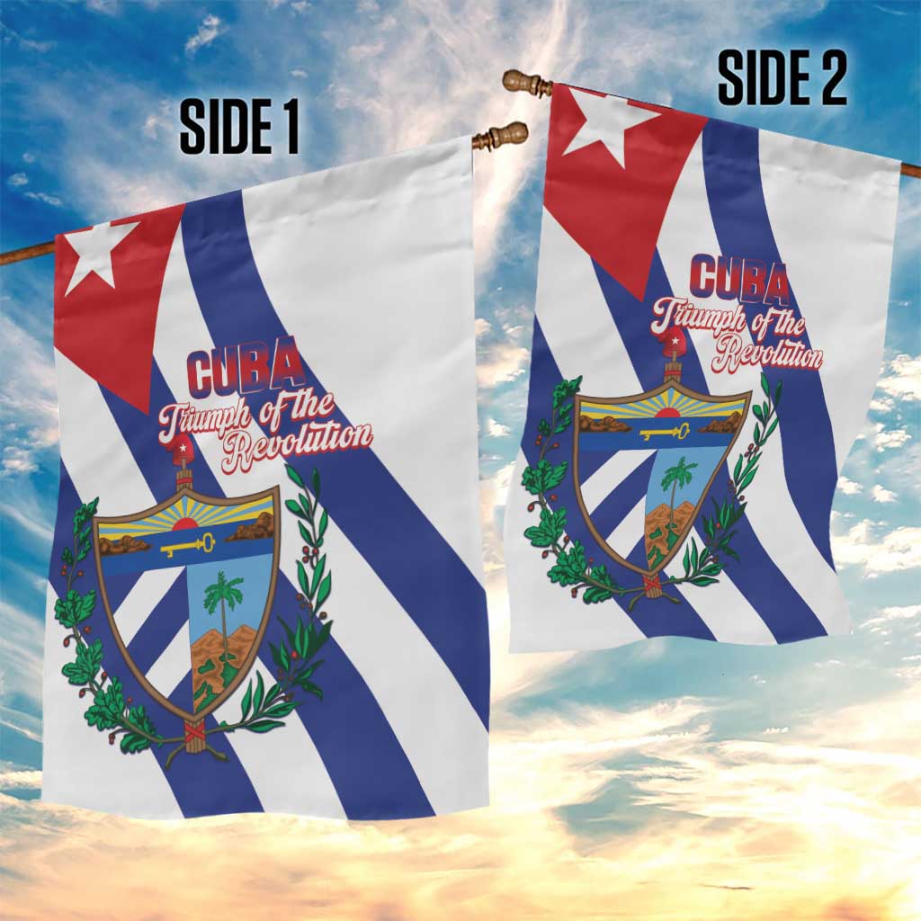 Cuba Liberation Day Garden Flag Triumph Of The Revolution - Wonder Print Shop