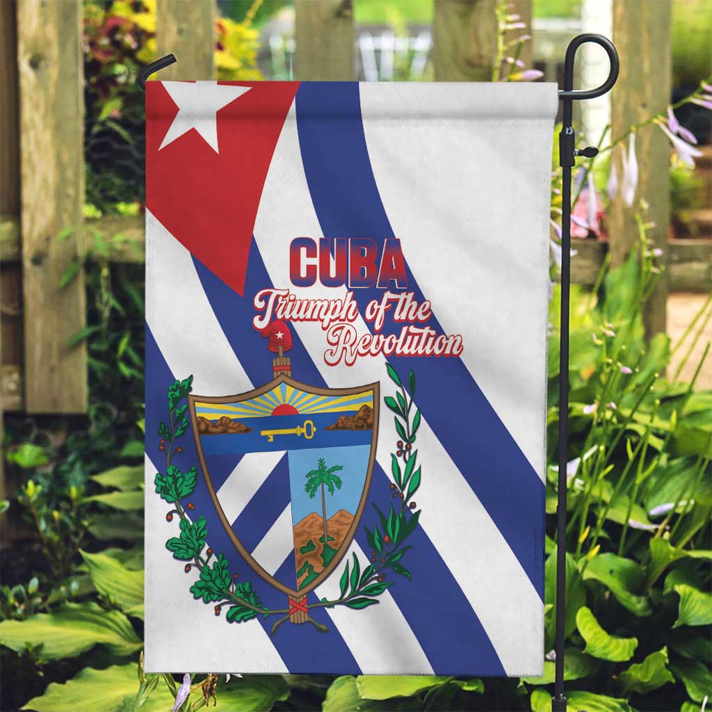 Cuba Liberation Day Garden Flag Triumph Of The Revolution - Wonder Print Shop