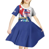 Cuba Liberation Day Kid Short Sleeve Dress Triumph Of The Revolution - Wonder Print Shop