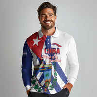 Cuba Liberation Day Long Sleeve Polo Shirt Triumph Of The Revolution - Wonder Print Shop