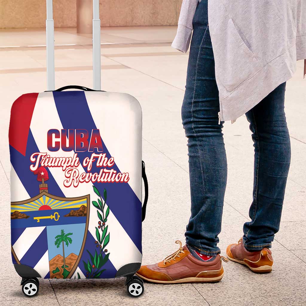 Cuba Liberation Day Luggage Cover Triumph Of The Revolution - Wonder Print Shop