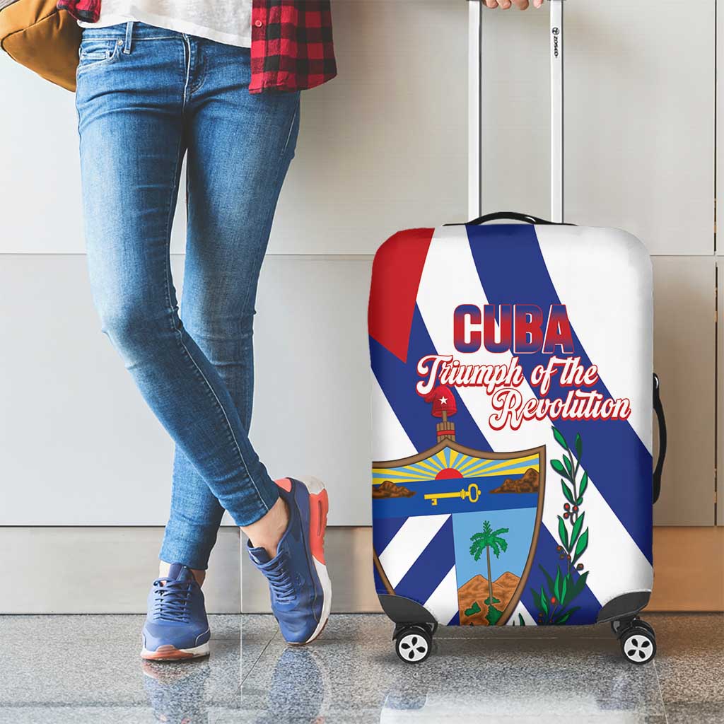 Cuba Liberation Day Luggage Cover Triumph Of The Revolution - Wonder Print Shop