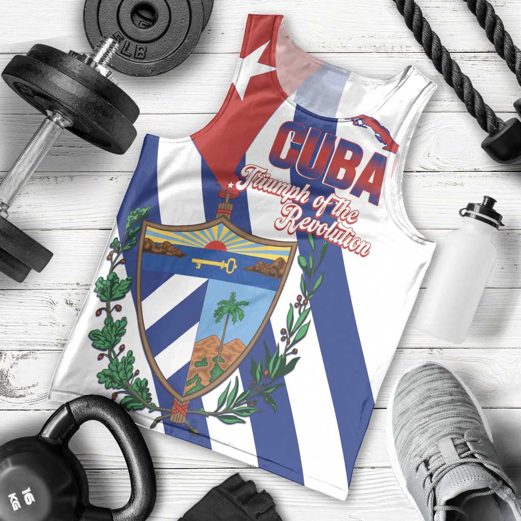 Cuba Liberation Day Men Tank Top Triumph Of The Revolution - Wonder Print Shop