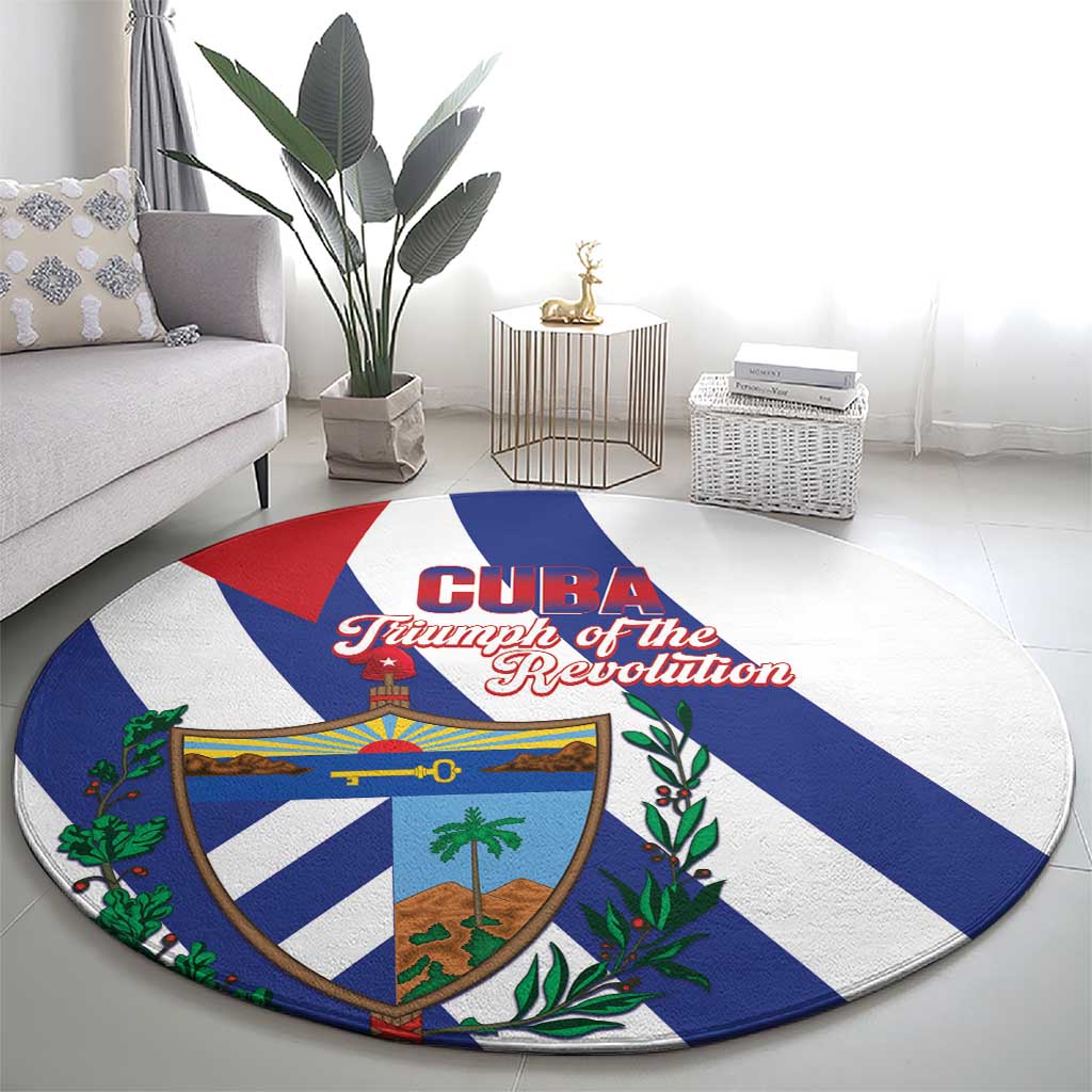 Cuba Liberation Day Round Carpet Triumph Of The Revolution