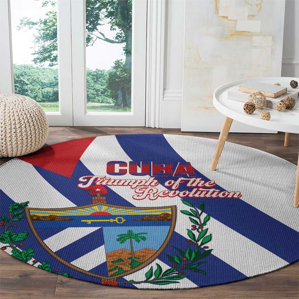 Cuba Liberation Day Round Carpet Triumph Of The Revolution