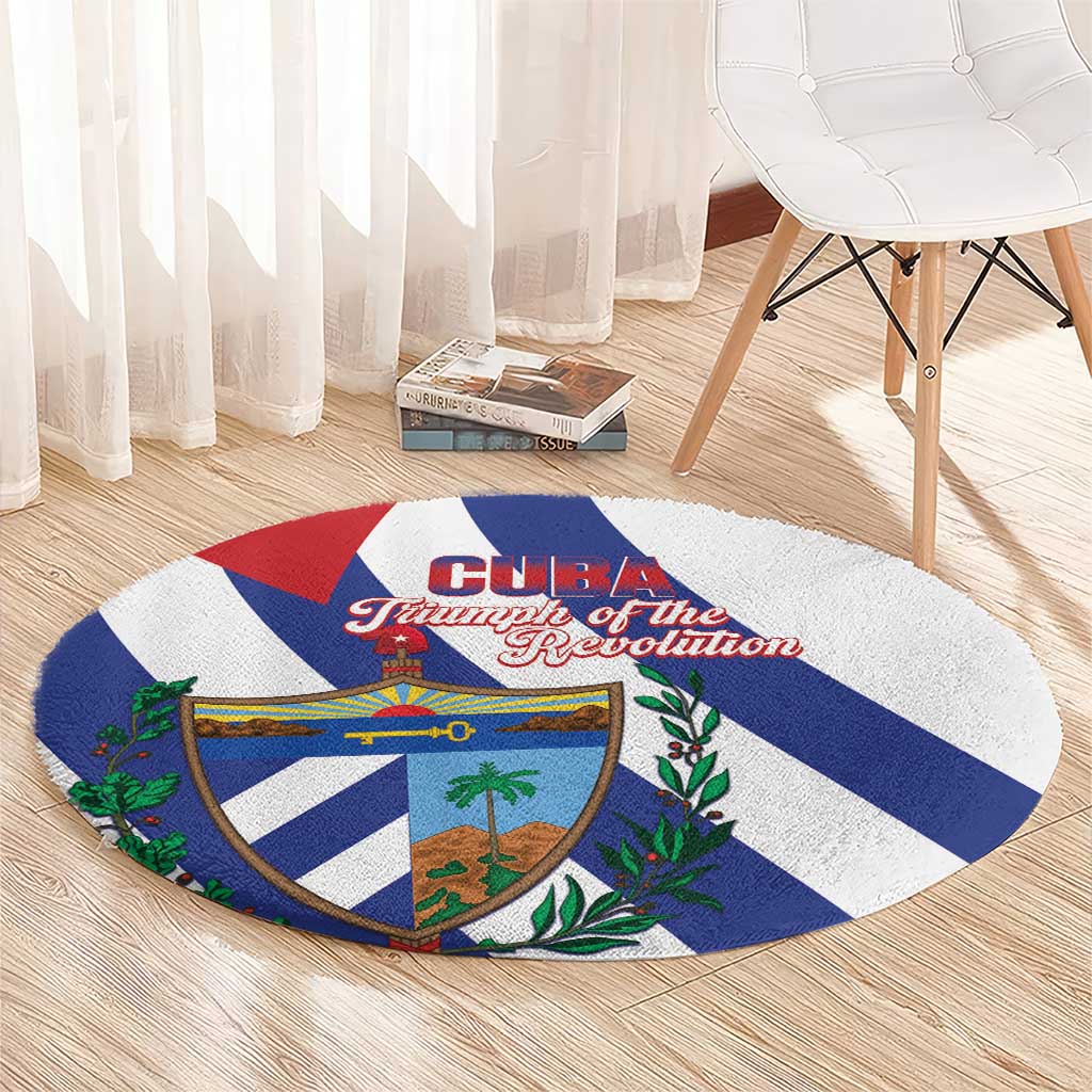 Cuba Liberation Day Round Carpet Triumph Of The Revolution