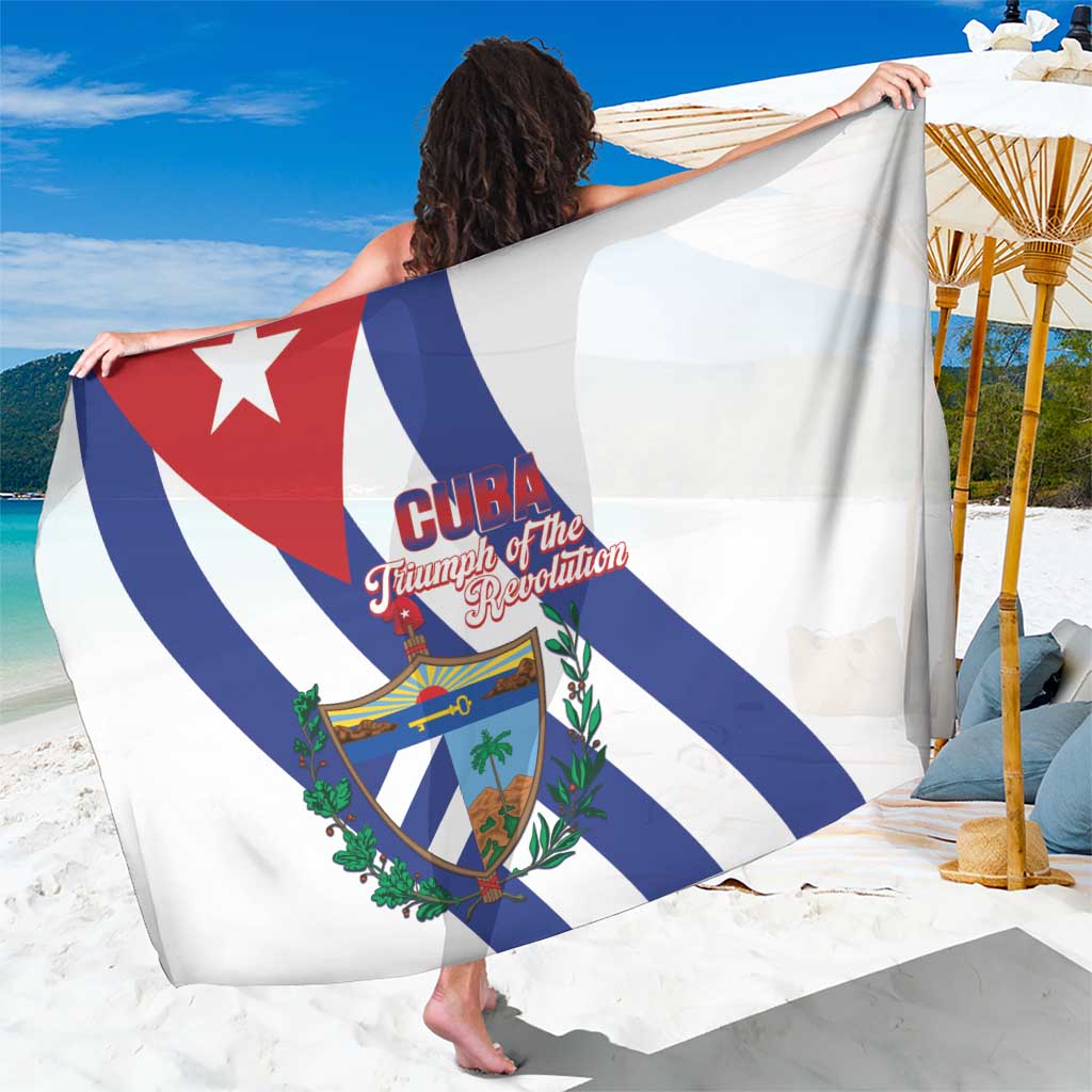 Cuba Liberation Day Sarong Triumph Of The Revolution - Wonder Print Shop