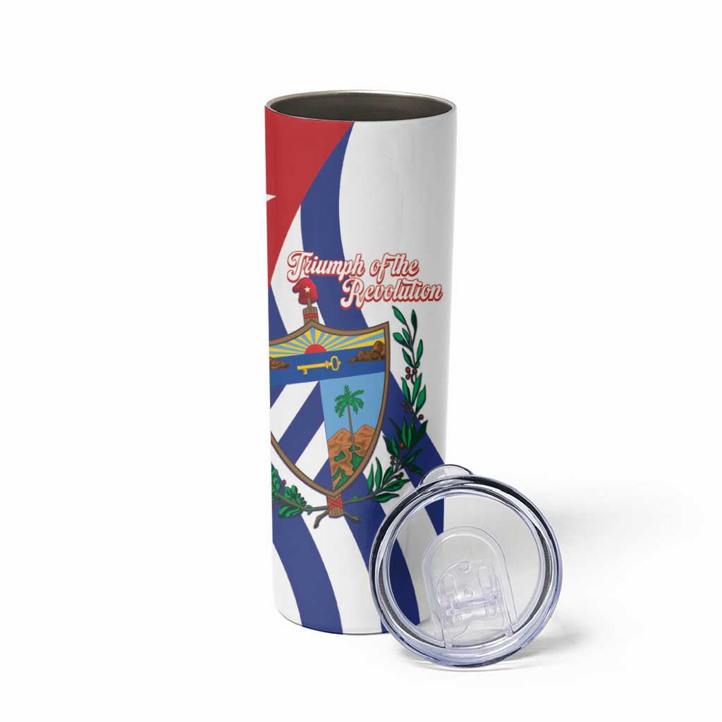 Cuba Liberation Day Skinny Tumbler Triumph Of The Revolution - Wonder Print Shop