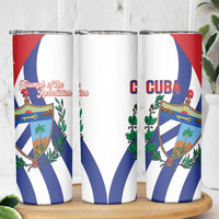 Cuba Liberation Day Skinny Tumbler Triumph Of The Revolution - Wonder Print Shop