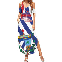 Cuba Liberation Day Summer Maxi Dress Triumph Of The Revolution - Wonder Print Shop