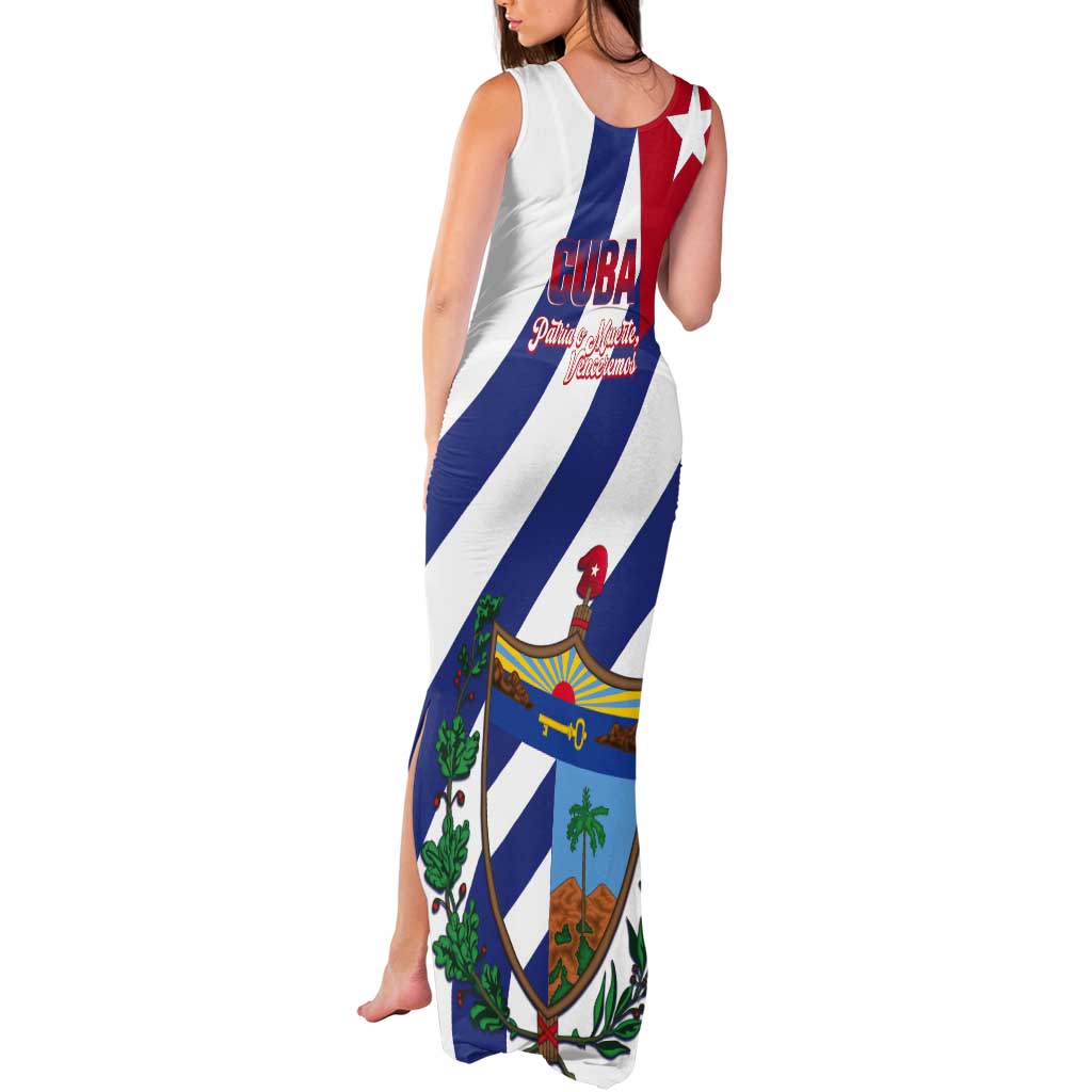 Cuba Liberation Day Tank Maxi Dress Triumph Of The Revolution - Wonder Print Shop