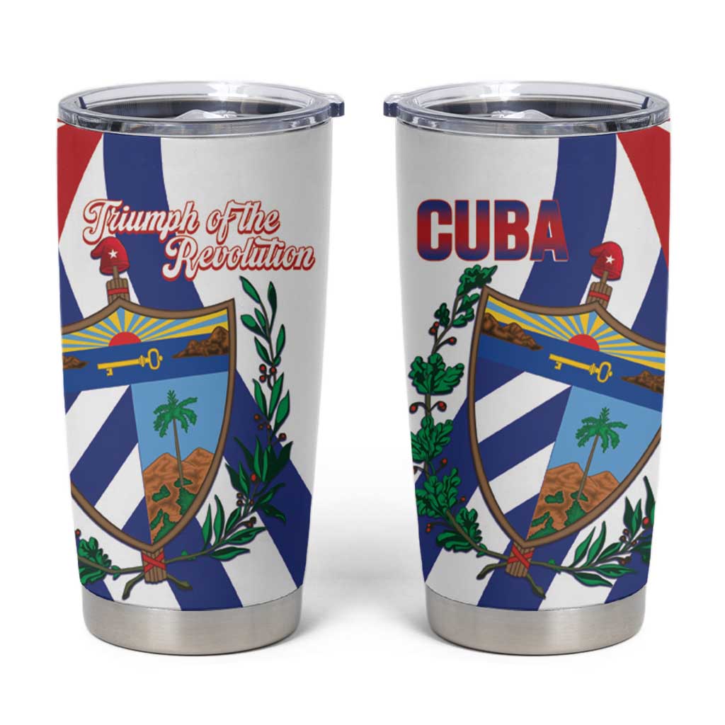 Cuba Liberation Day Tumbler Cup Triumph Of The Revolution - Wonder Print Shop
