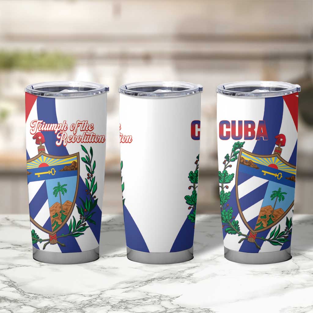 Cuba Liberation Day Tumbler Cup Triumph Of The Revolution - Wonder Print Shop