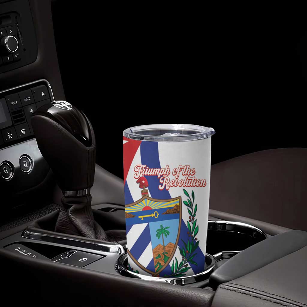 Cuba Liberation Day Tumbler Cup Triumph Of The Revolution - Wonder Print Shop