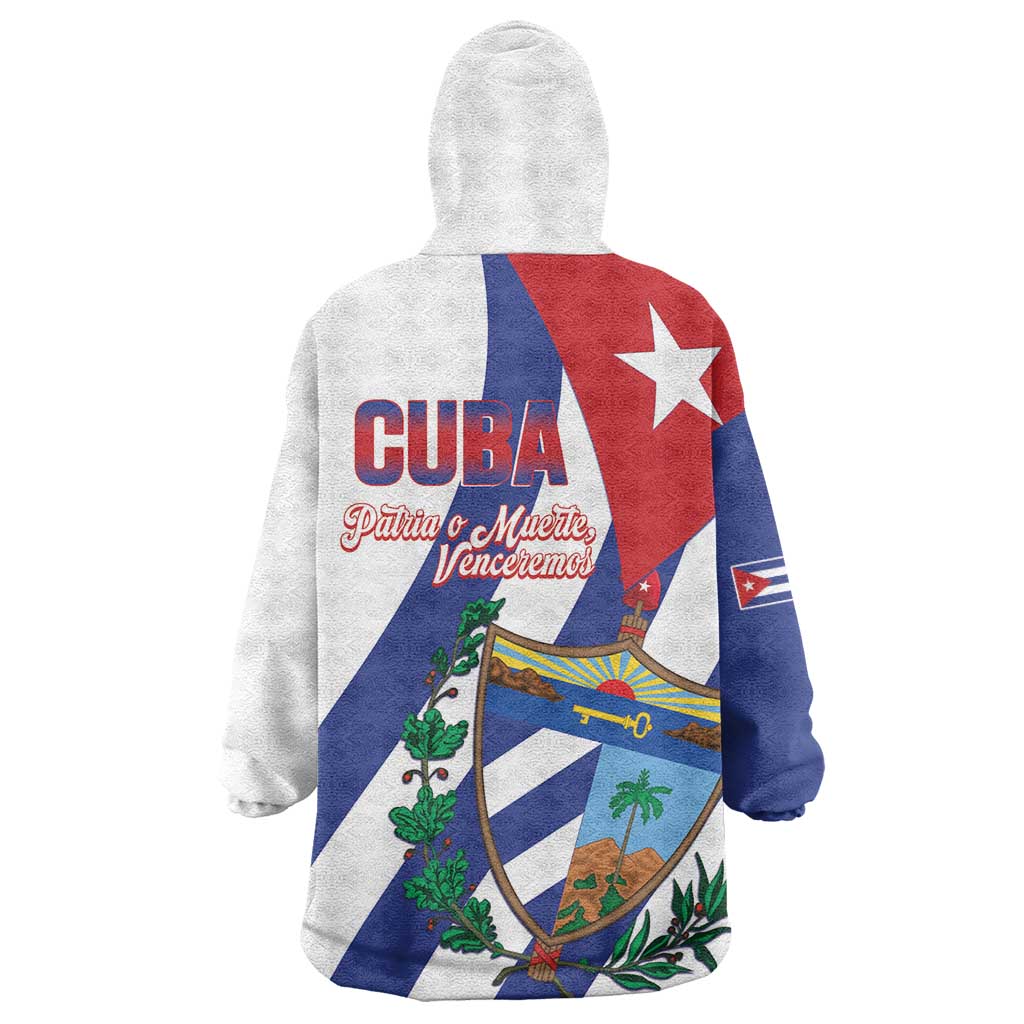 Cuba Liberation Day Wearable Blanket Hoodie Triumph Of The Revolution - Wonder Print Shop