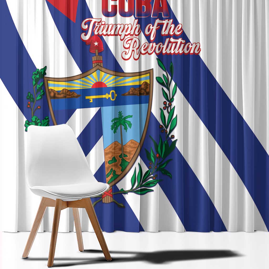 Cuba Liberation Day Window Curtain Triumph Of The Revolution - Wonder Print Shop