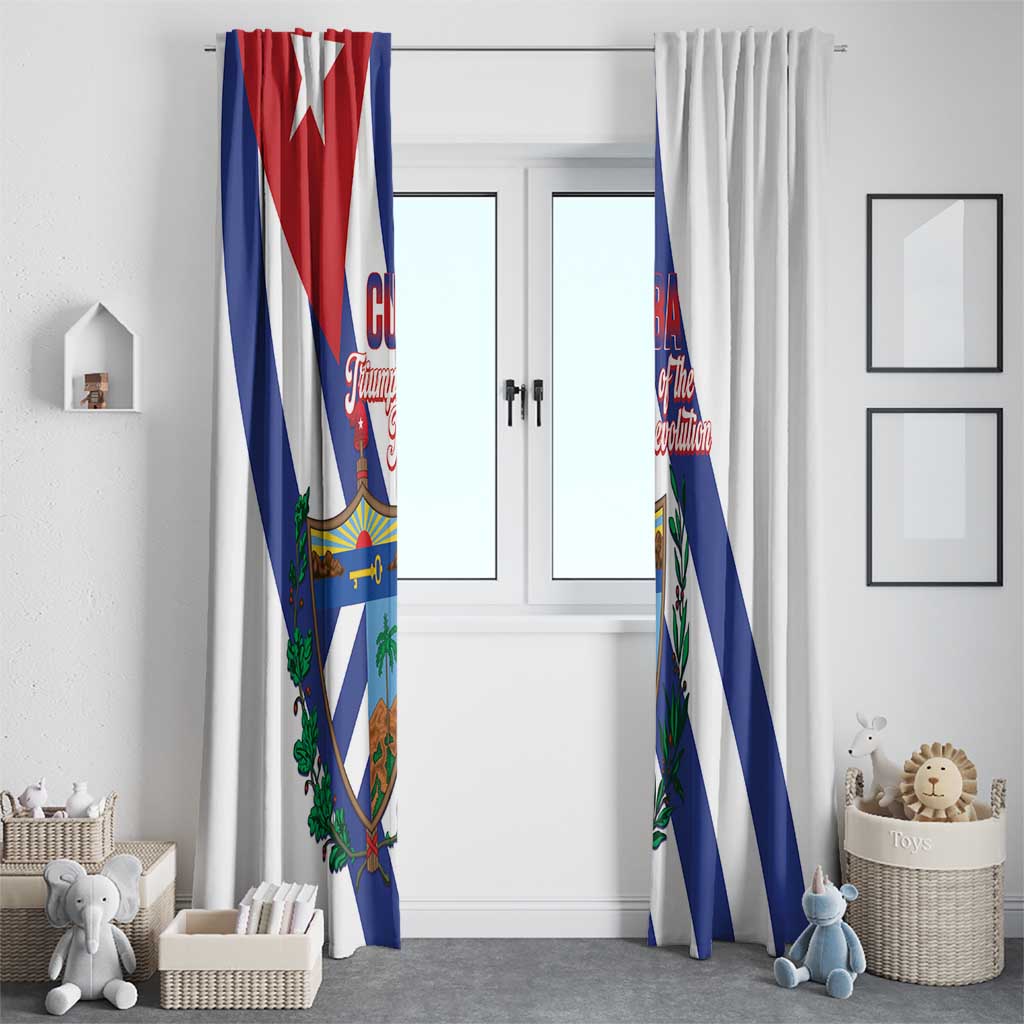 Cuba Liberation Day Window Curtain Triumph Of The Revolution - Wonder Print Shop