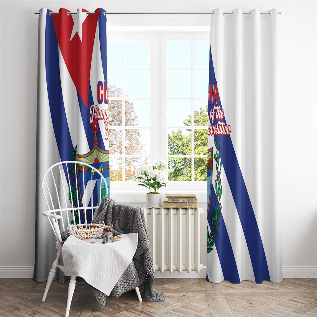 Cuba Liberation Day Window Curtain Triumph Of The Revolution - Wonder Print Shop