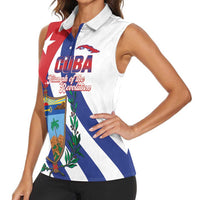 Cuba Liberation Day Women Sleeveless Polo Shirt Triumph Of The Revolution - Wonder Print Shop