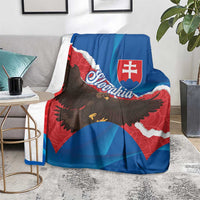 Slovakia Restoration Day Blanket Happy 1st Of January - Slovak Golden Eagle