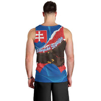 Slovakia Restoration Day Men Tank Top Happy 1st Of January - Slovak Golden Eagle - Wonder Print Shop