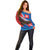 Slovakia Restoration Day Off Shoulder Sweater Happy 1st Of January - Slovak Golden Eagle - Wonder Print Shop