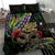 Mardi Gras 2025 Bedding Set Beadeds With Gorgeous Mask - Wonder Print Shop