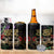 Mardi Gras 2025 4 in 1 Can Cooler Tumbler Beadeds With Gorgeous Mask - Wonder Print Shop