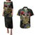 Mardi Gras 2025 Couples Matching Puletasi and Hawaiian Shirt Beadeds With Gorgeous Mask - Wonder Print Shop