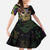 Mardi Gras 2025 Family Matching Off The Shoulder Long Sleeve Dress and Hawaiian Shirt Beadeds With Gorgeous Mask - Wonder Print Shop