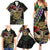 Mardi Gras 2025 Family Matching Summer Maxi Dress and Hawaiian Shirt Beadeds With Gorgeous Mask - Wonder Print Shop
