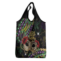 Mardi Gras 2025 Grocery Bag Beadeds With Gorgeous Mask