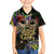 Mardi Gras 2025 Kid Hawaiian Shirt Beadeds With Gorgeous Mask - Wonder Print Shop