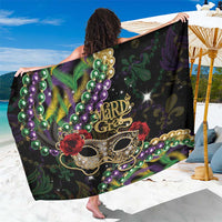 Mardi Gras 2025 Sarong Beadeds With Gorgeous Mask - Wonder Print Shop