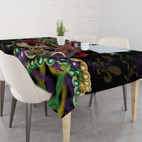 Mardi Gras 2025 Tablecloth Beadeds With Gorgeous Mask - Wonder Print Shop