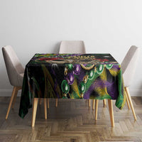 Mardi Gras 2025 Tablecloth Beadeds With Gorgeous Mask - Wonder Print Shop